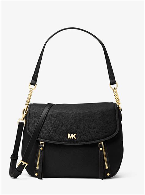 unboxing of michael kors evie bag|Evie Medium Pebbled Leather Shoulder Bag .